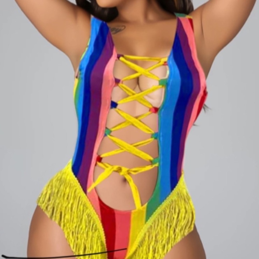 “I’m outside “ bathing suit